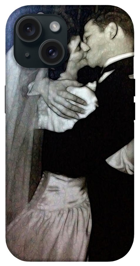 1940s Wedding Kiss - Phone Case