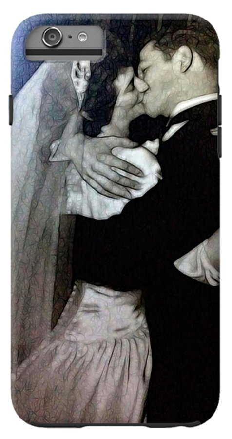 1940s Wedding Kiss - Phone Case