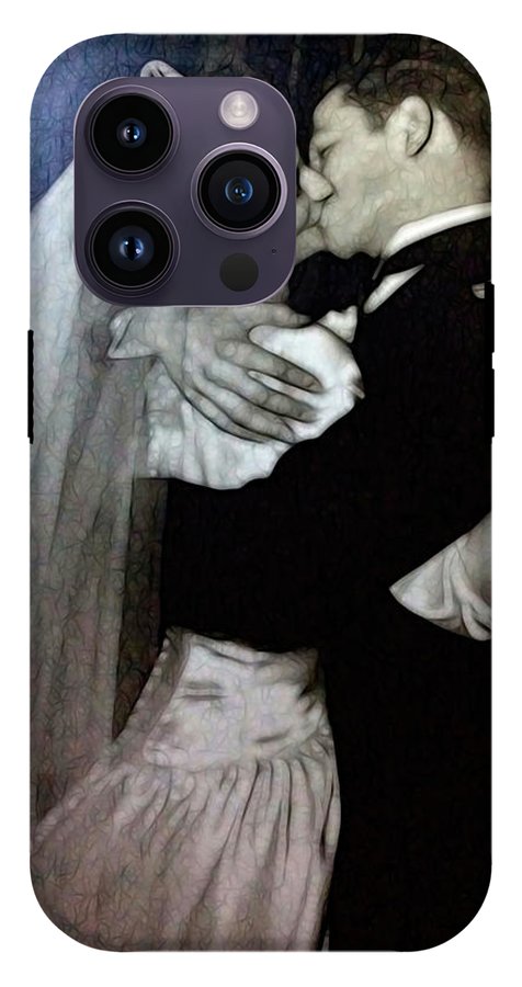 1940s Wedding Kiss - Phone Case