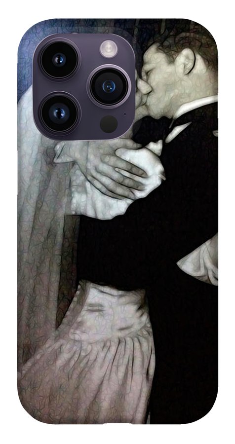1940s Wedding Kiss - Phone Case