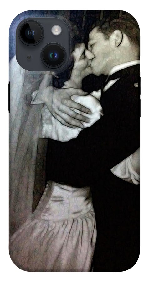 1940s Wedding Kiss - Phone Case