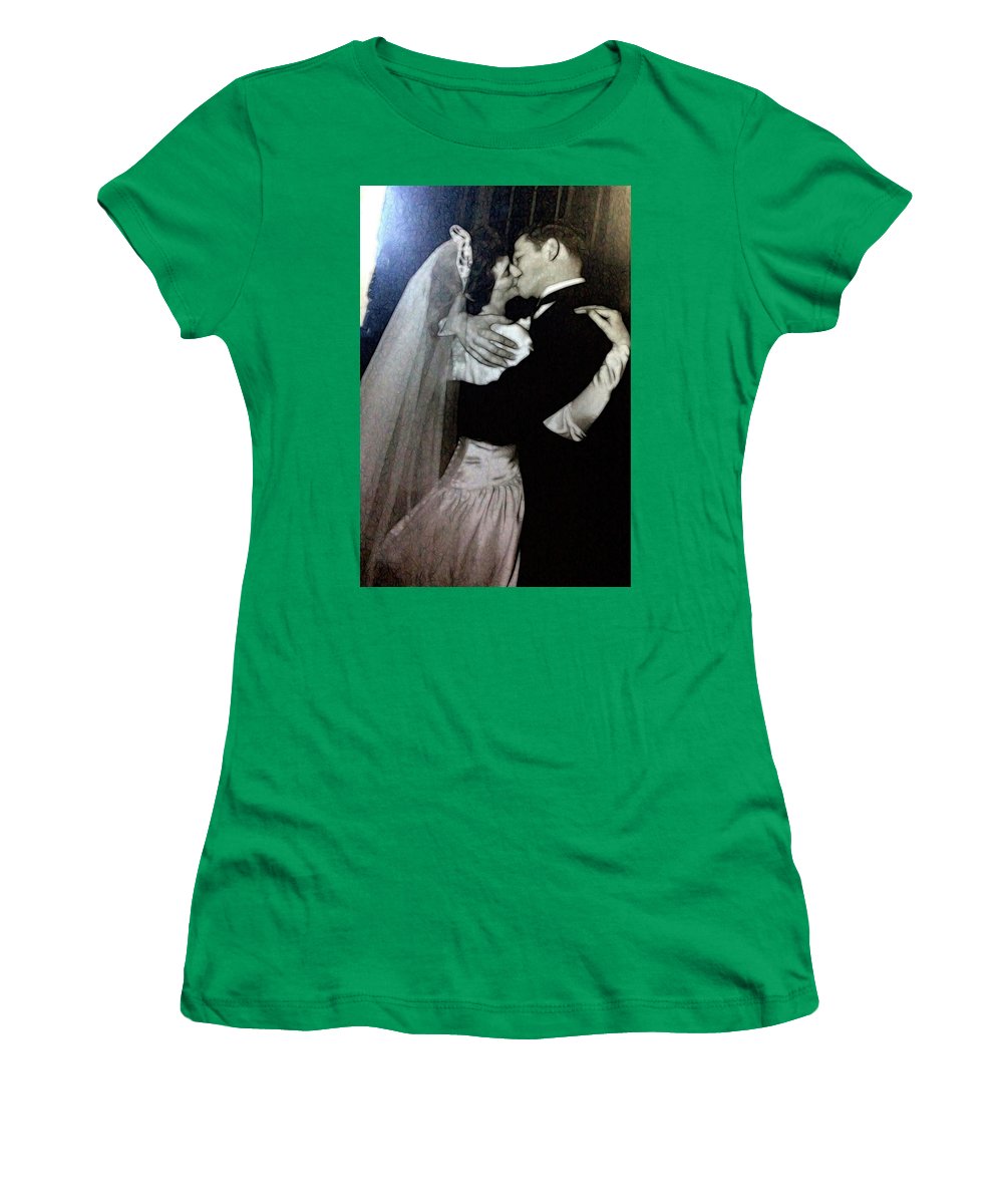1940s Wedding Kiss - Women's T-Shirt