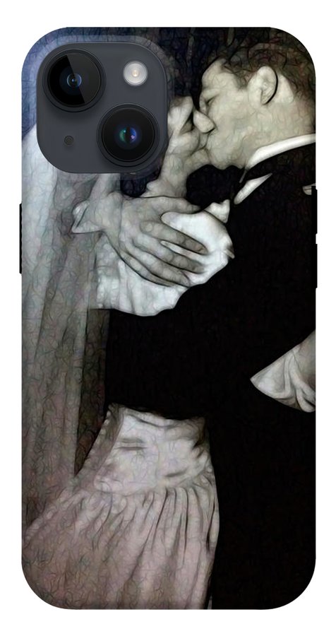 1940s Wedding Kiss - Phone Case