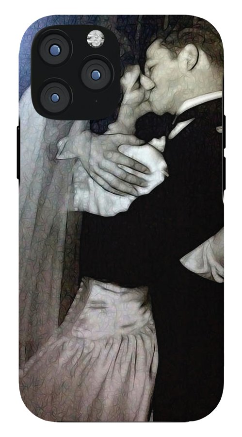 1940s Wedding Kiss - Phone Case