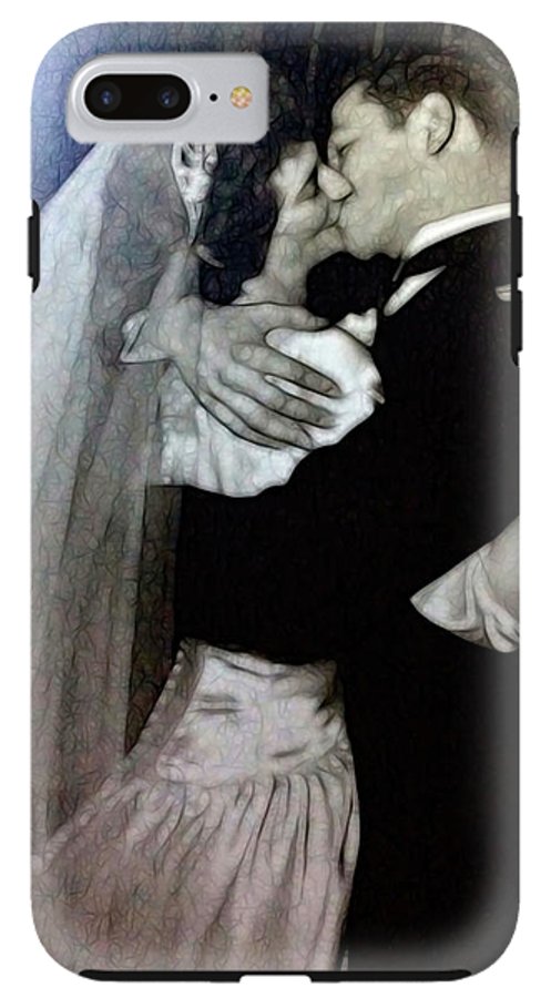 1940s Wedding Kiss - Phone Case