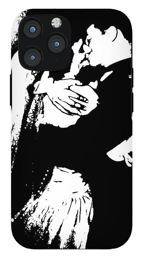 1940s Wedding Kiss Two Tone - Phone Case