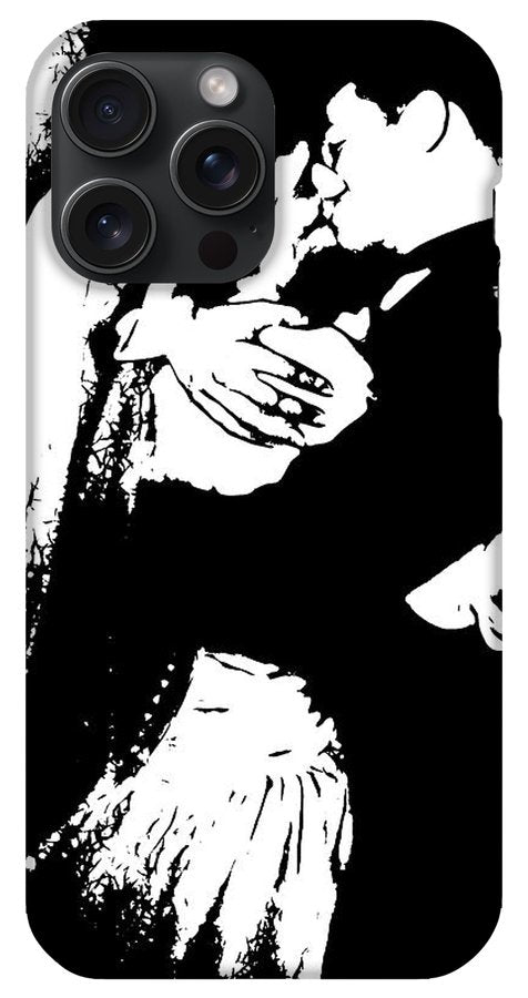 1940s Wedding Kiss Two Tone - Phone Case