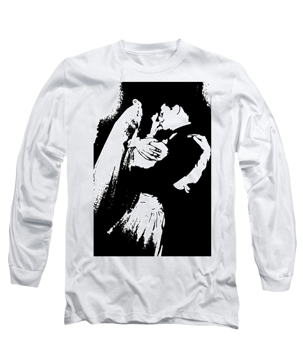 1940s Wedding Kiss Two Tone - Long Sleeve T-Shirt