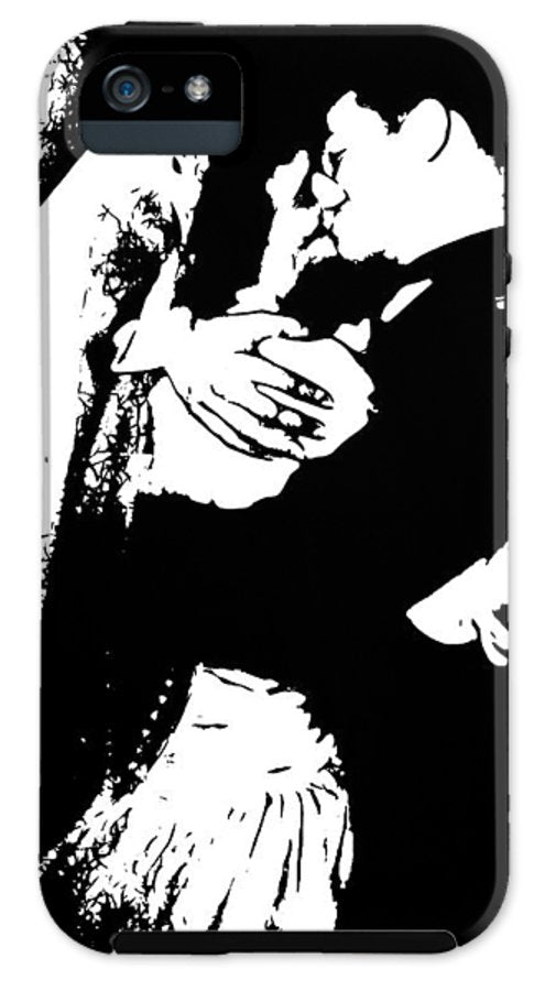 1940s Wedding Kiss Two Tone - Phone Case