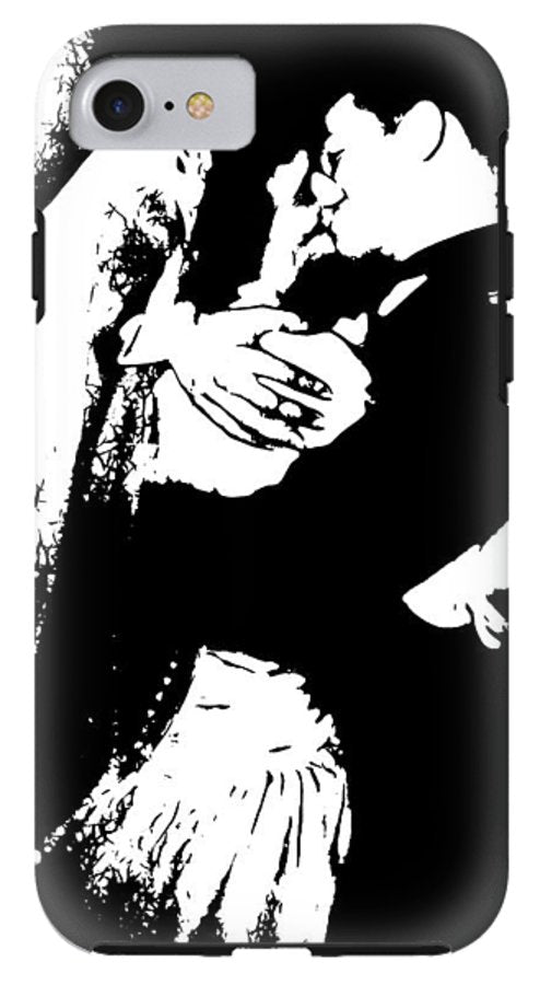 1940s Wedding Kiss Two Tone - Phone Case