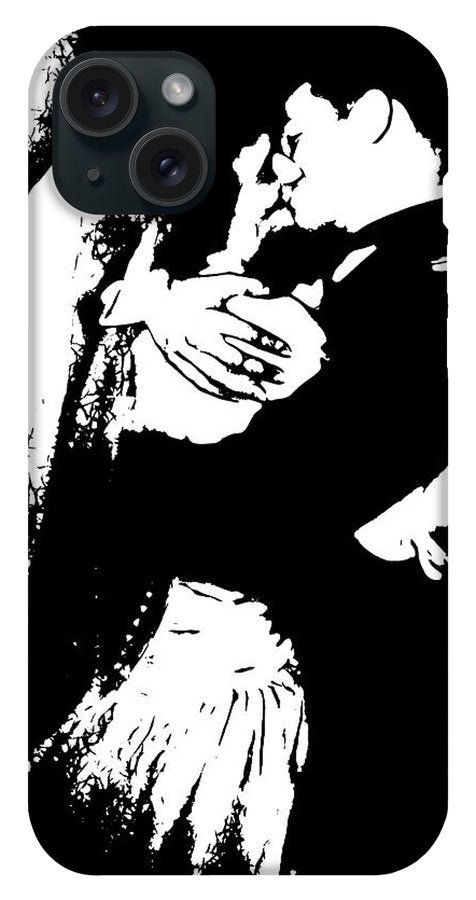 1940s Wedding Kiss Two Tone - Phone Case