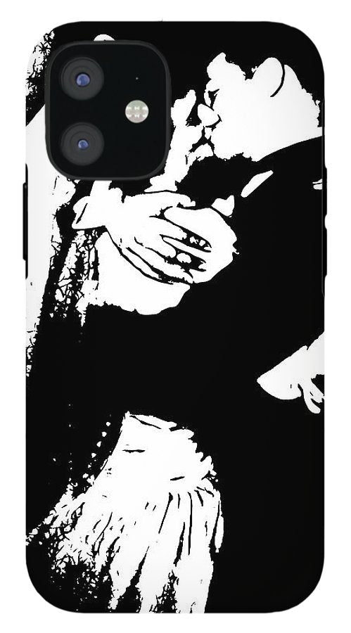 1940s Wedding Kiss Two Tone - Phone Case