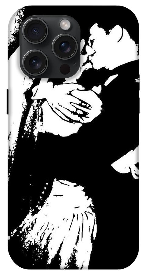 1940s Wedding Kiss Two Tone - Phone Case