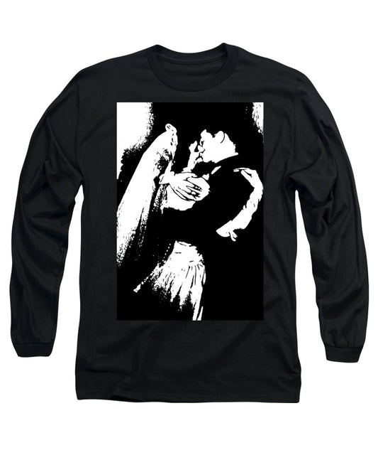 1940s Wedding Kiss Two Tone - Long Sleeve T-Shirt