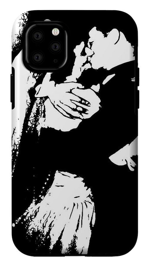 1940s Wedding Kiss Two Tone - Phone Case