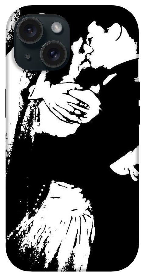 1940s Wedding Kiss Two Tone - Phone Case