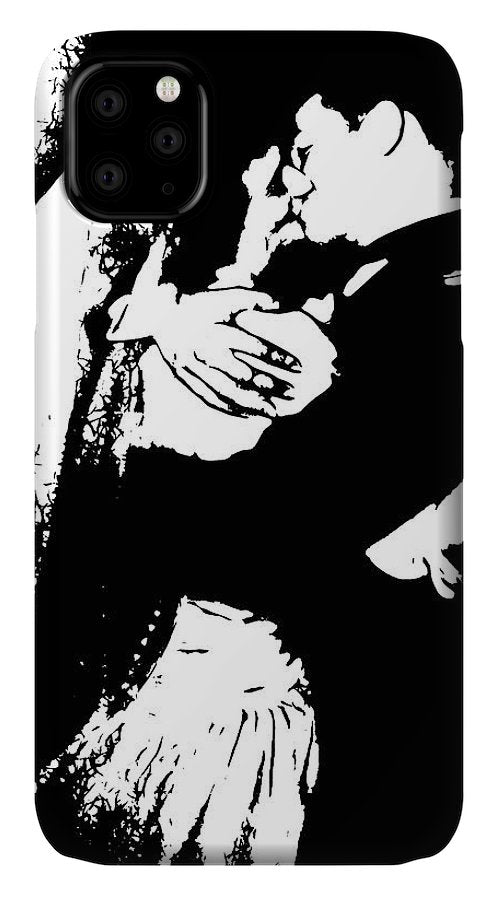 1940s Wedding Kiss Two Tone - Phone Case