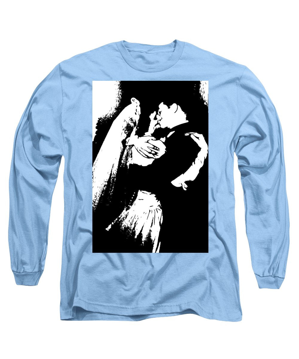 1940s Wedding Kiss Two Tone - Long Sleeve T-Shirt