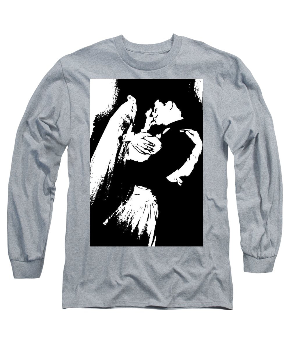 1940s Wedding Kiss Two Tone - Long Sleeve T-Shirt