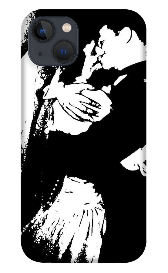1940s Wedding Kiss Two Tone - Phone Case