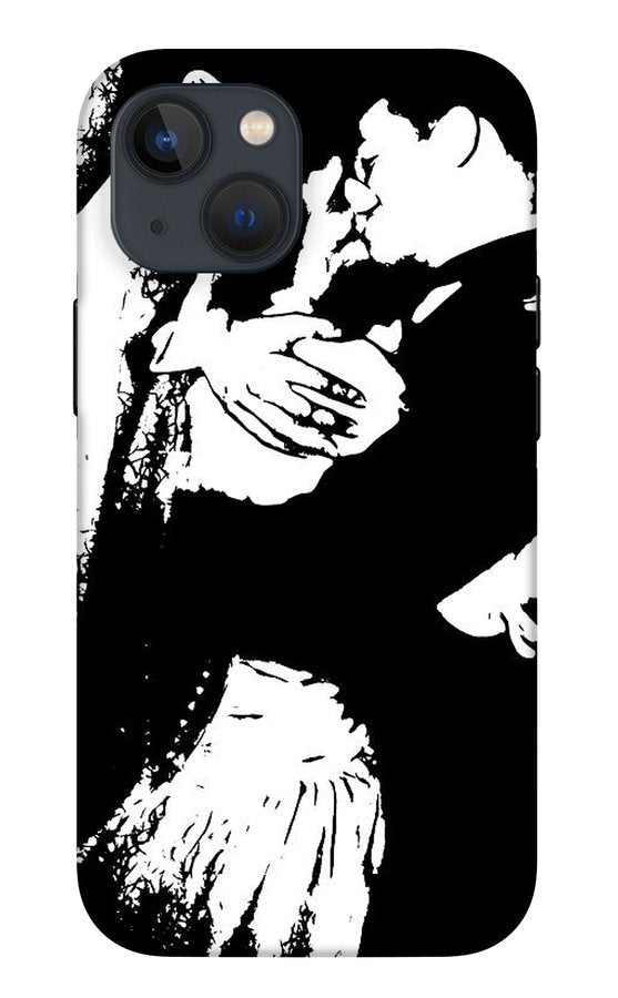 1940s Wedding Kiss Two Tone - Phone Case