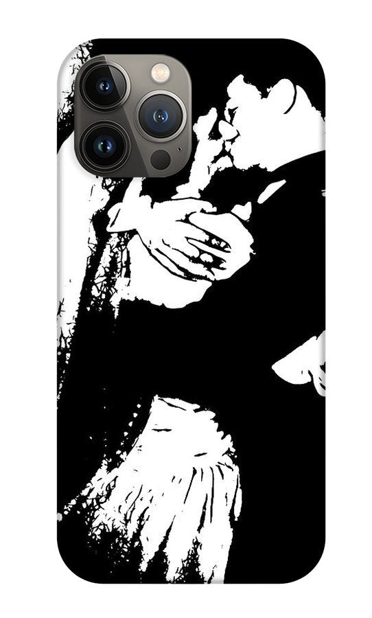 1940s Wedding Kiss Two Tone - Phone Case
