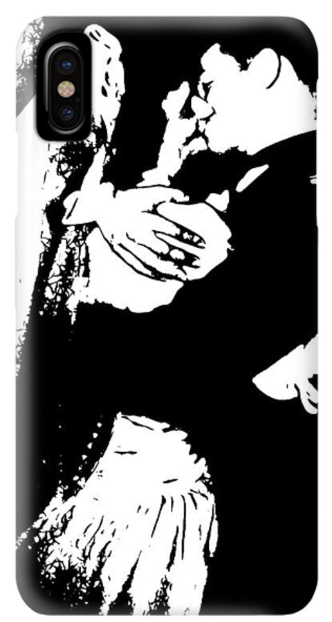1940s Wedding Kiss Two Tone - Phone Case
