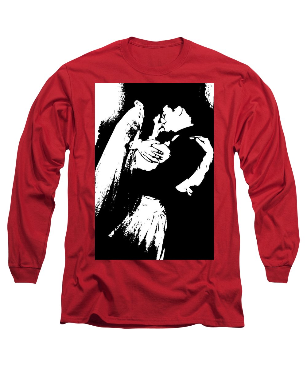 1940s Wedding Kiss Two Tone - Long Sleeve T-Shirt
