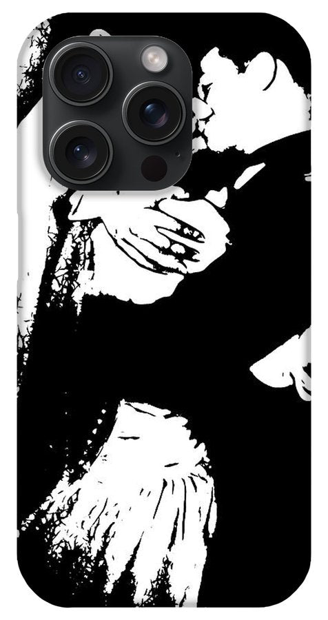 1940s Wedding Kiss Two Tone - Phone Case