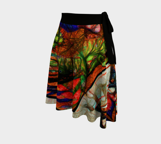 Medieval Choir Dragon wrap Skirt