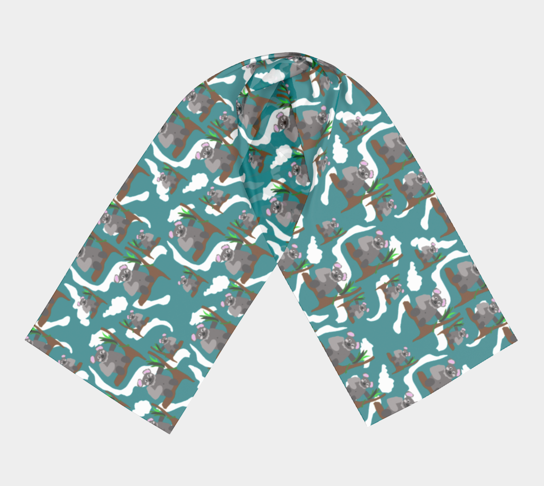 Koala Bears Long Scarf