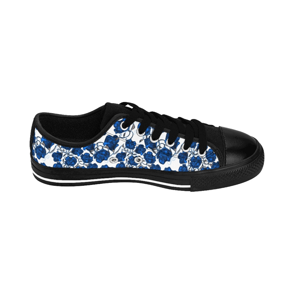 Blue Roses Women's Sneakers