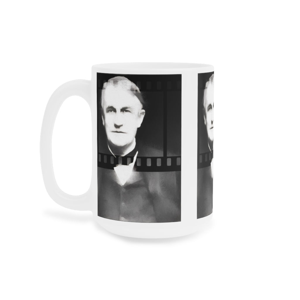Silent Film Thomas Edison Ceramic Mugs (11oz\15oz\20oz)