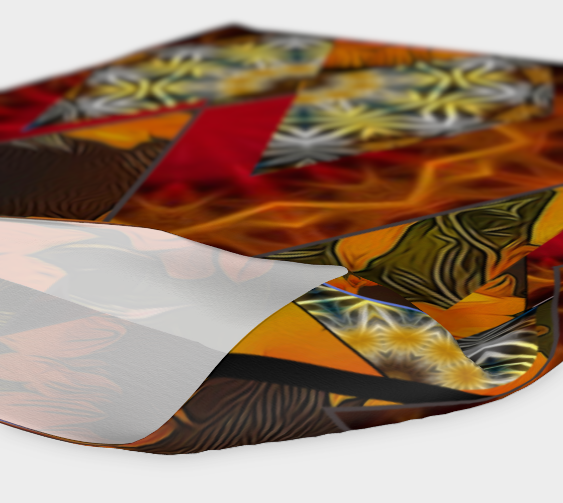 Sunflower Collage Headband
