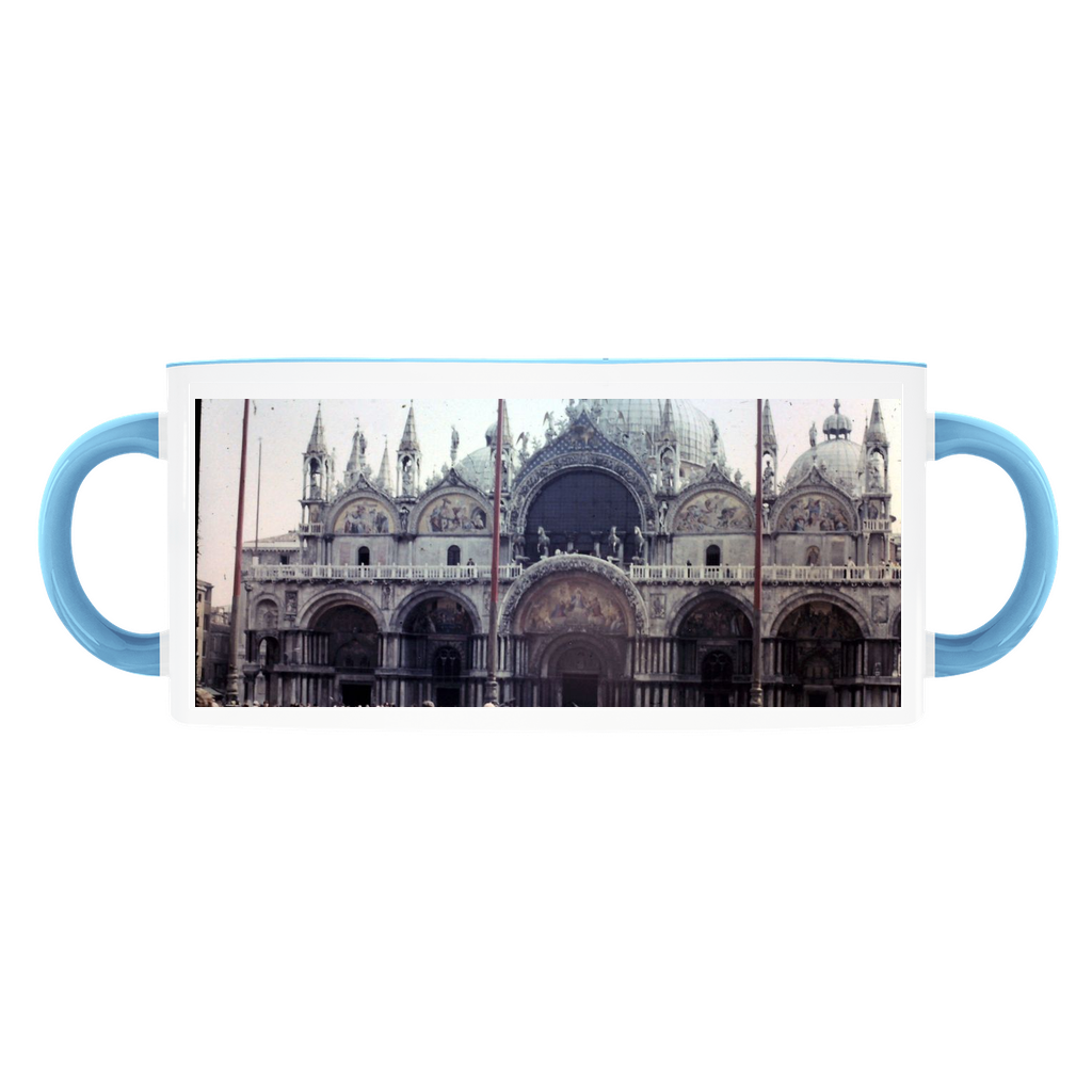 Vintage Venice Cathedral Accent Mugs