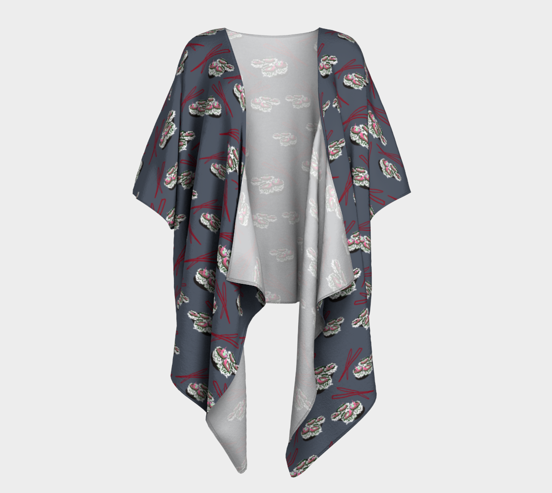 Sushi Draped Kimono