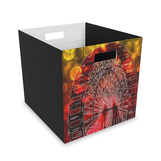 Bokeh Light Ferris Wheel Felt Storage Box