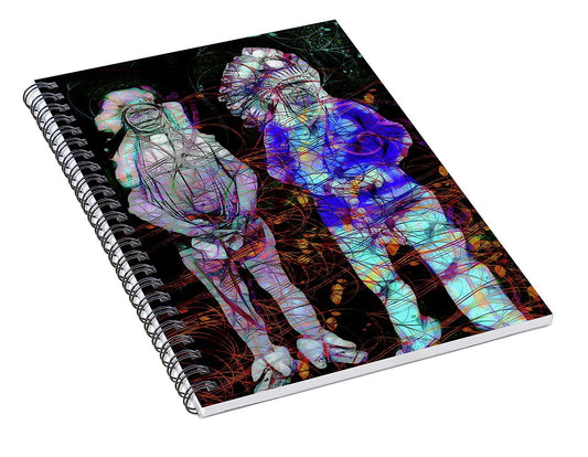 Tribal American - Spiral Notebook