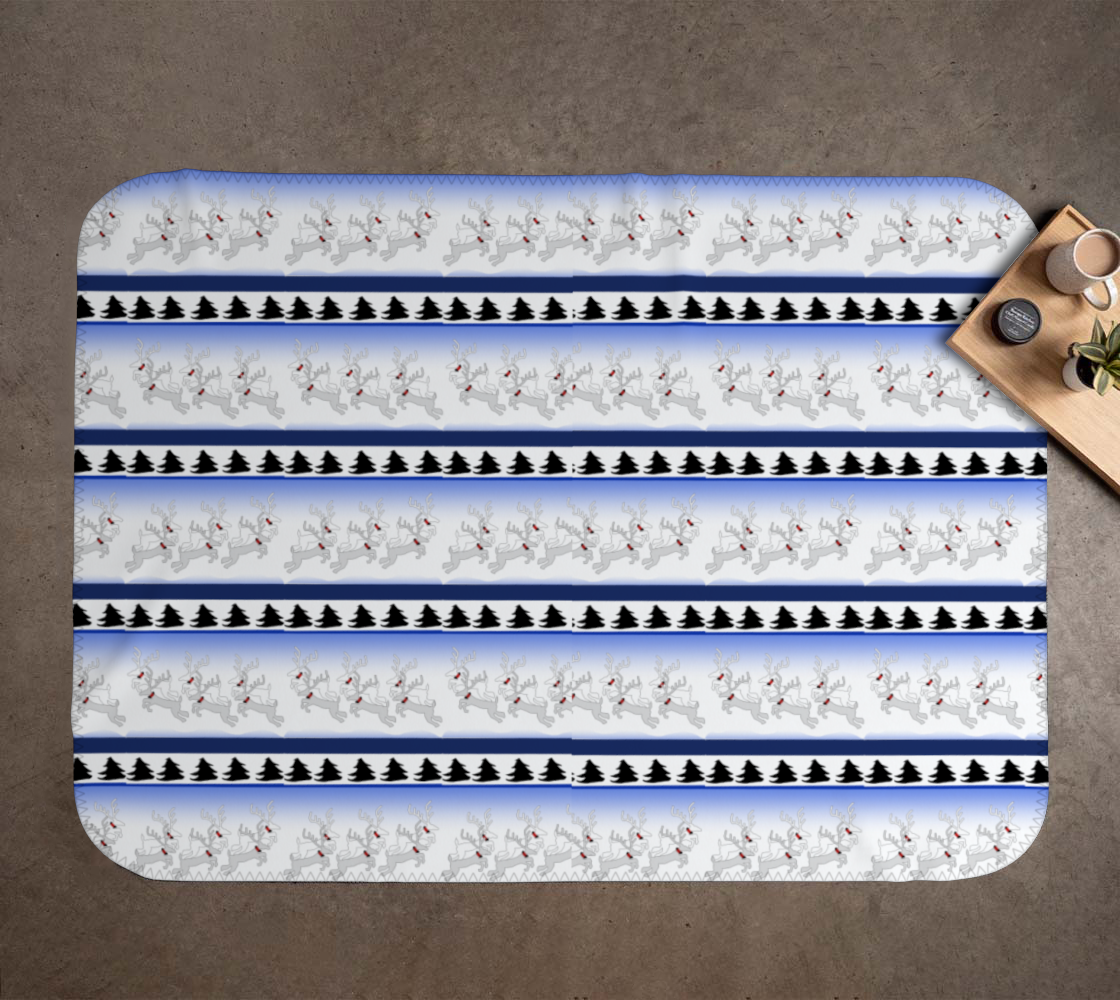 Reindeer Pattern Blanket