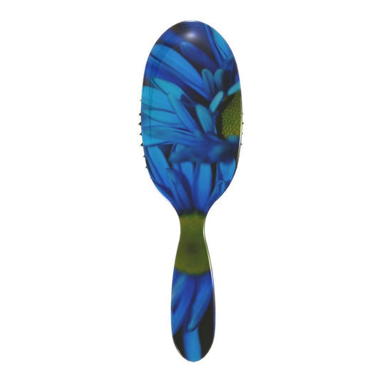 Blue Daisy Hair Brush