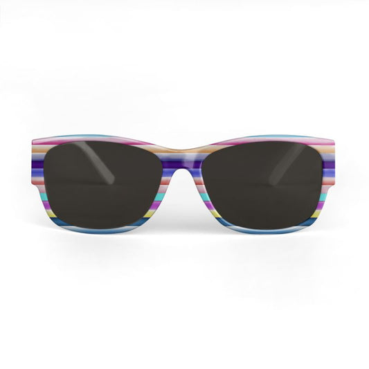 Cotton Candy Stripes Sunglasses