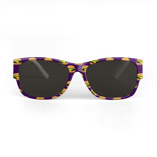 Cheeseburger Pattern Sunglasses