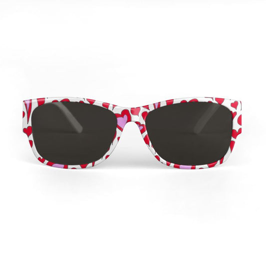 Hearts Drawing Sunglasses