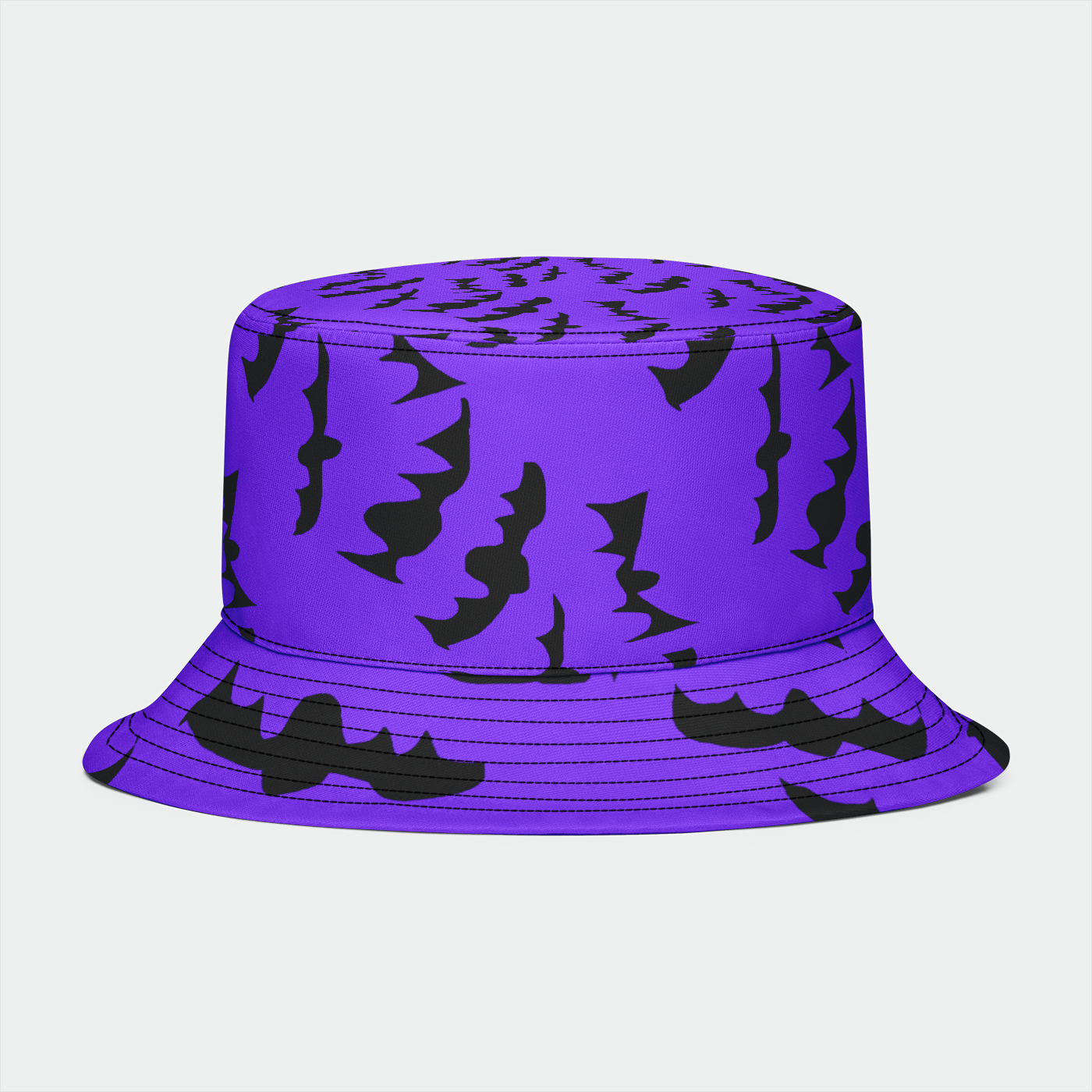 Bats Pattern Bucket Hat