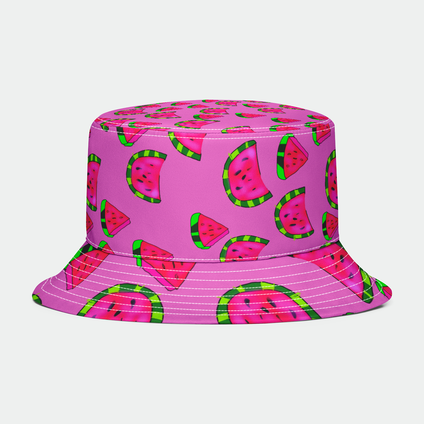 Watermelon Pattern Bucket Hat