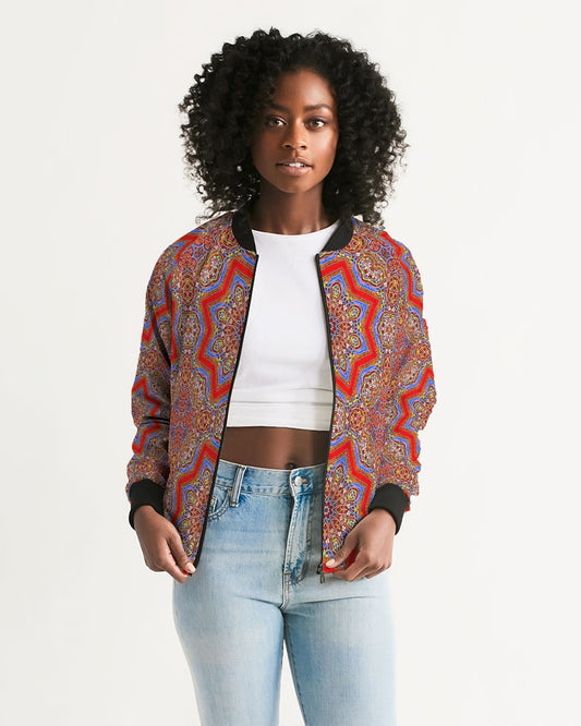 Medieval Kaleidoscope Women's Bomber Jacket