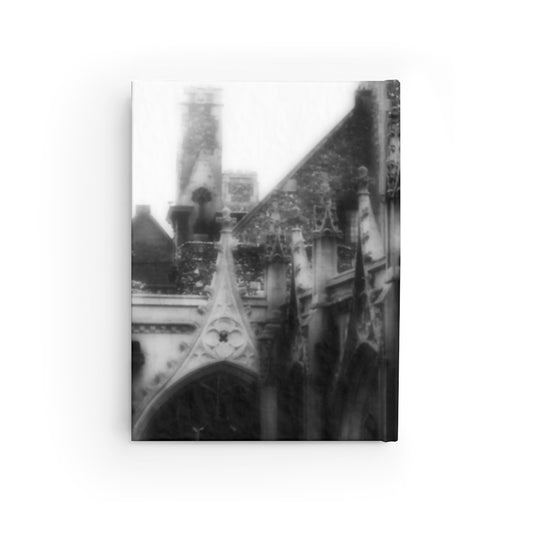Vintage Travel Gothic Arches Journal - Ruled Line