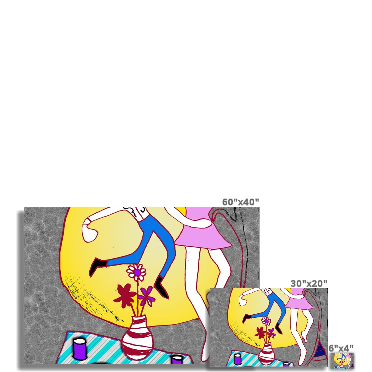 Dancin In The Moonlight Fine Art Print