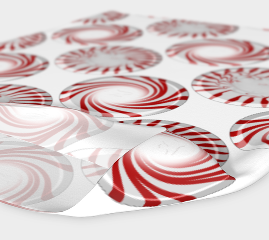 Peppermint Candy Dots Headband