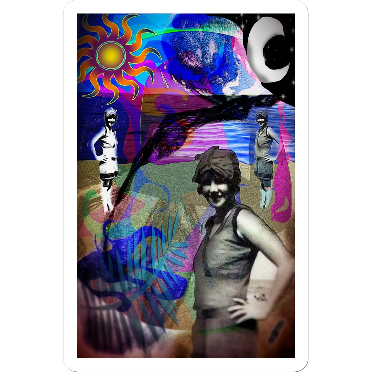 The Swimmer Sticker